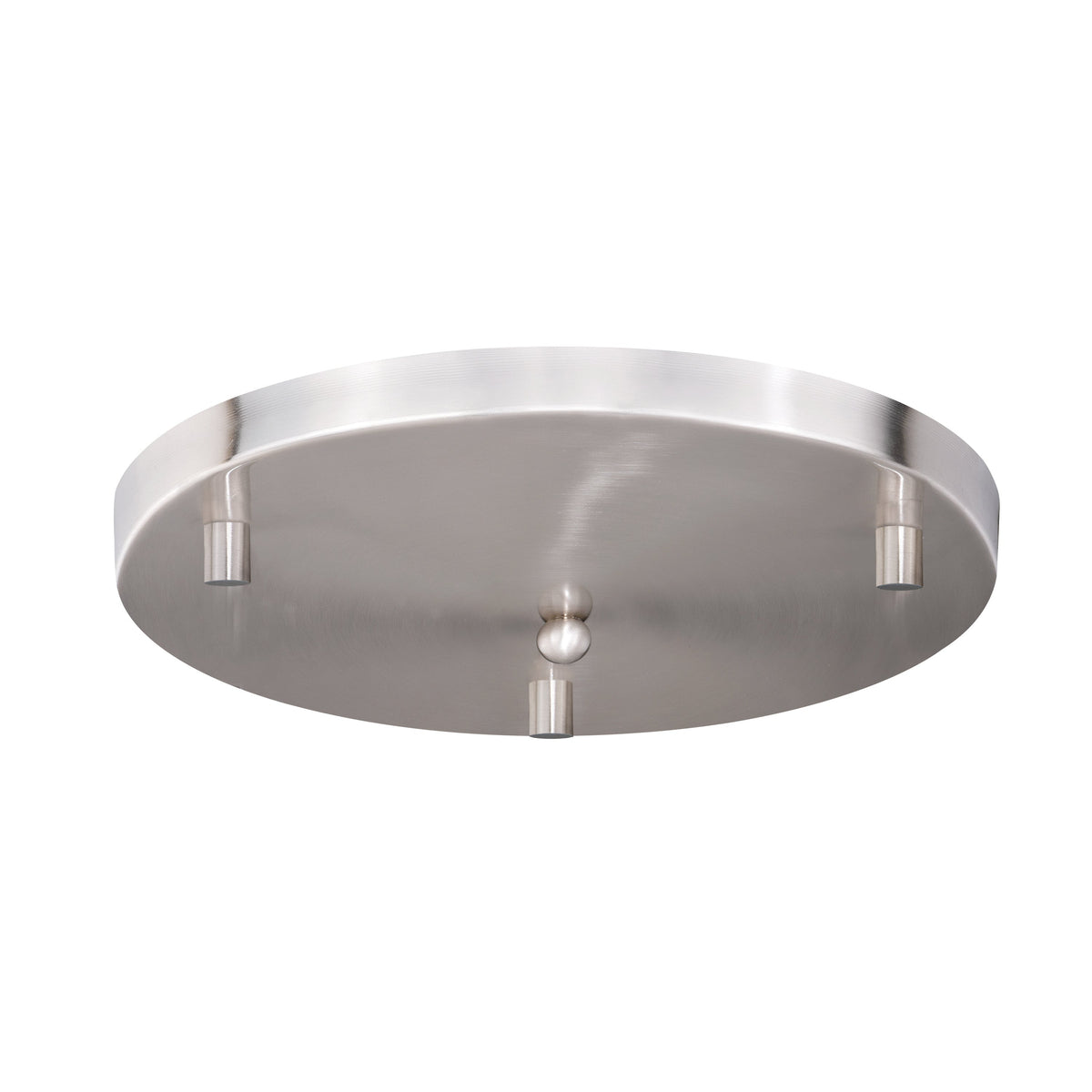 Vaxcel 12" Satin Nickel Canopy Kit for Up to 3 Mini Pendant Lights