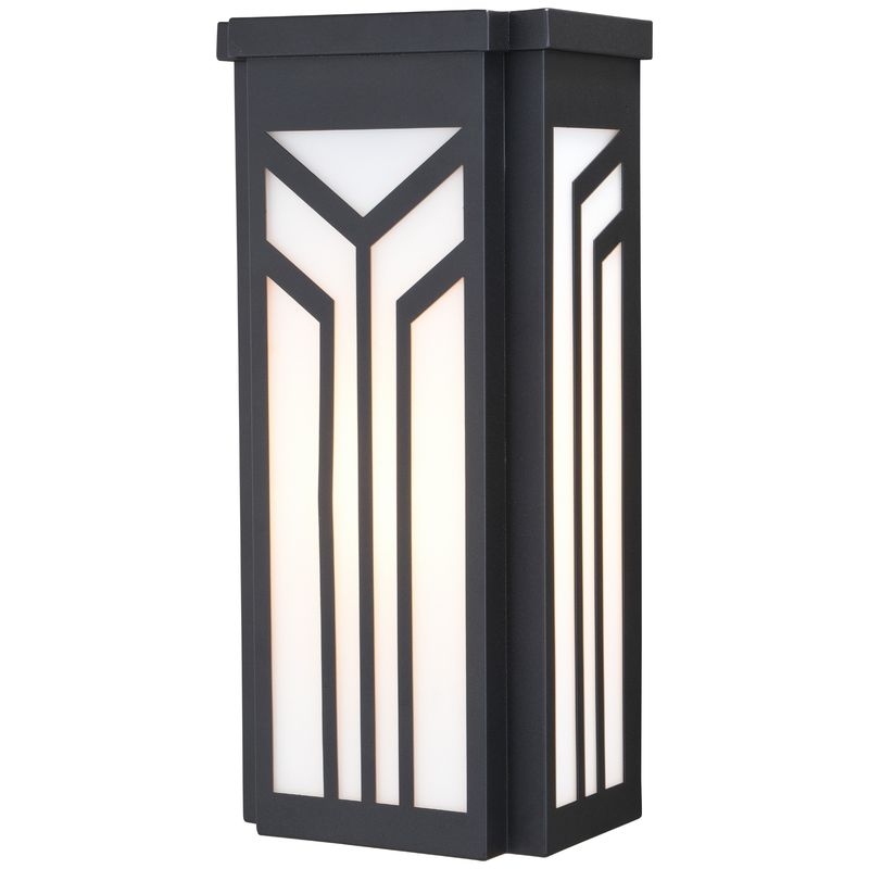Vaxcel Evry 6 in. W Outdoor Wall Light Oil Rubbed Bronze