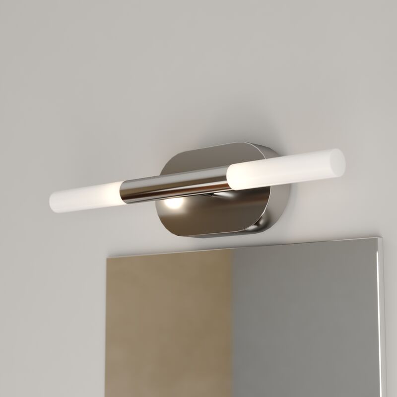 Vaxcel Fulton 2 Light LED Wall Light Chrome