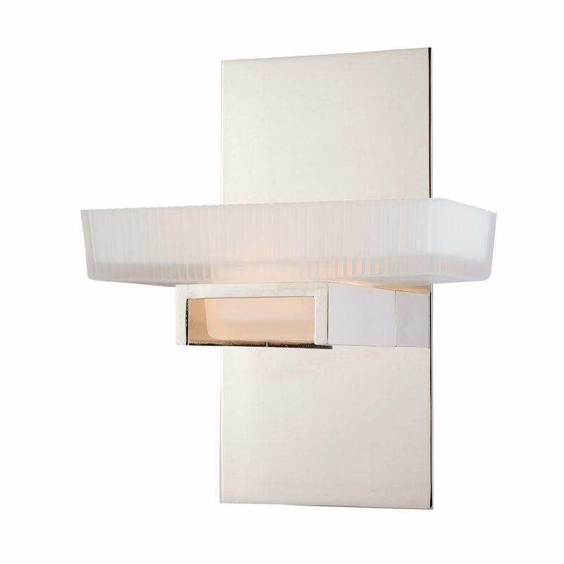 Vaxcel Gatsby 1L Vanity Polished Nickel