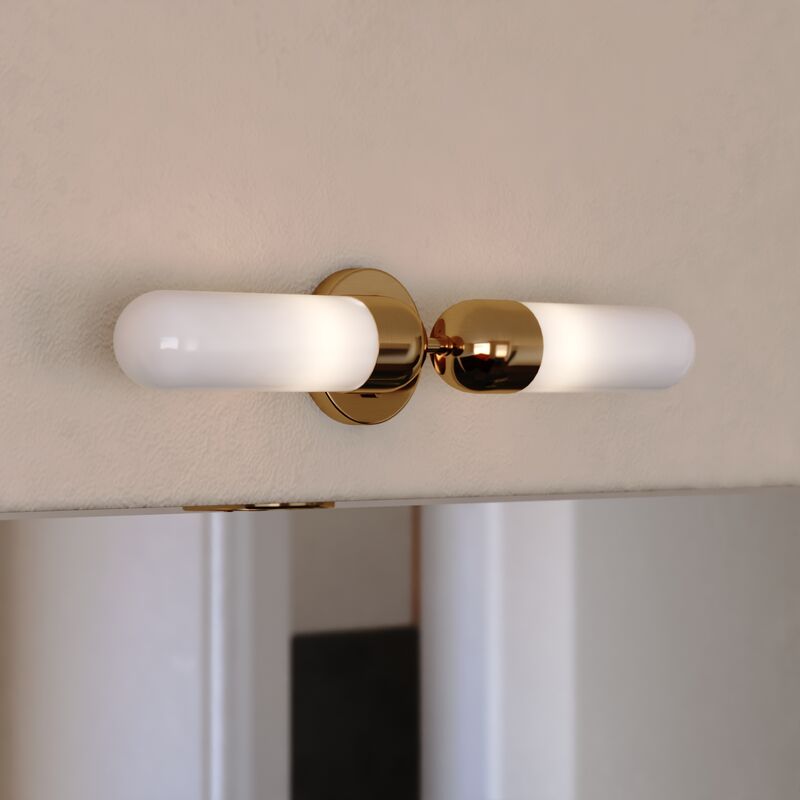 Vaxcel Thalia 24.75-in. 2 Light Wall Light Antique Gold