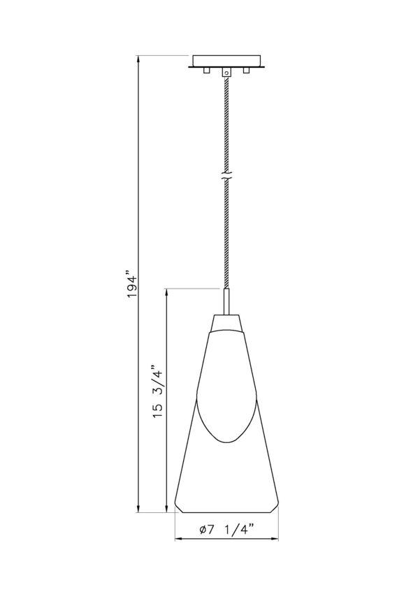 Z-Lite Aimie 1-Light Candelabra Bulb Base Brushed Nickel Steel Frame Feathered White Glass Shade Pendant Light