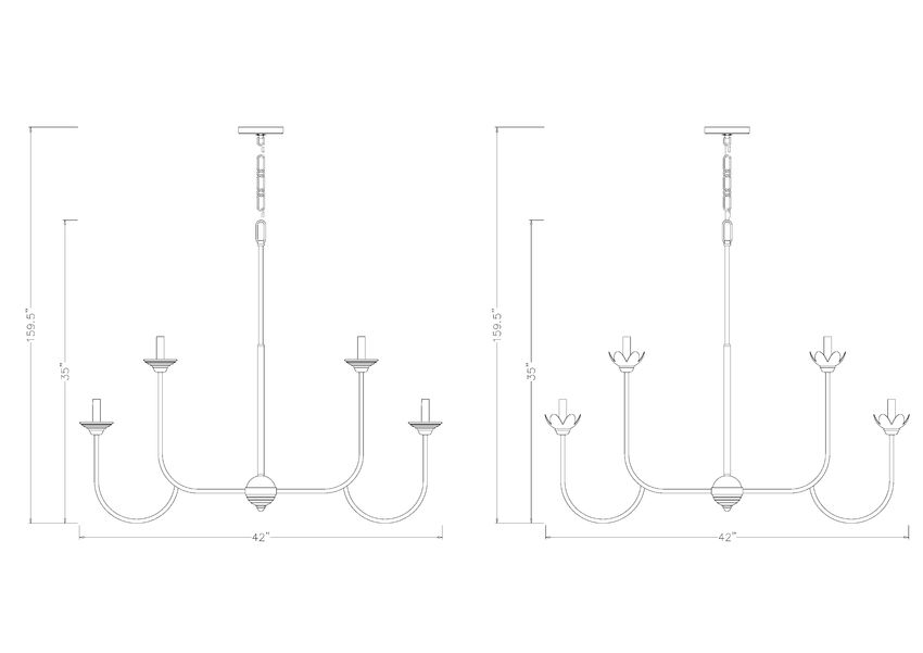 Z-Lite Allistair 10-Light Candelabra Bulb Base Modern Gold Steel Frame Clear Ribbed Glass Shade Chandelier