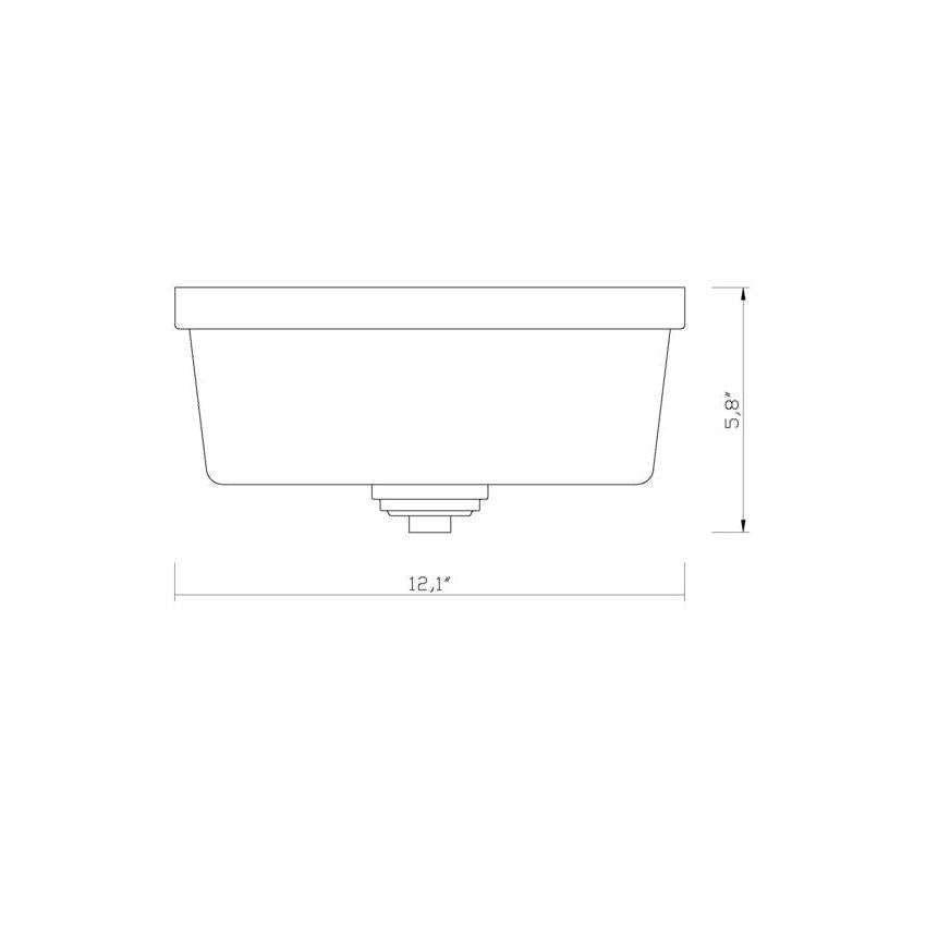 Z-Lite Arlington 13" 2-Light Matte Black Flush Mount Lighting With Matte Opal Glass Shade
