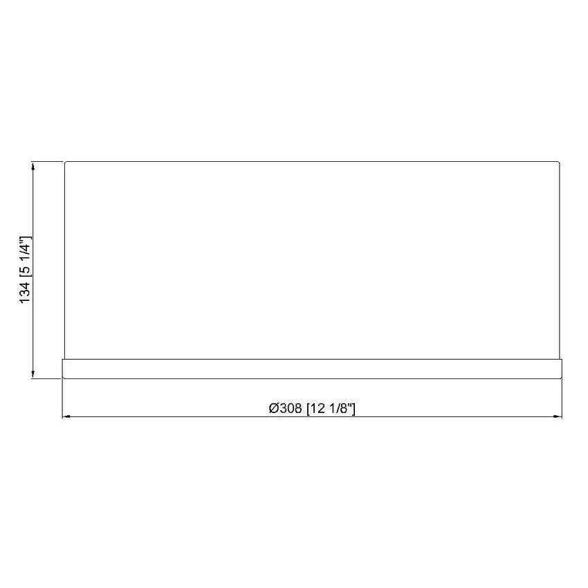 Z-Lite Arlo 13" 2-Light Matte Black and Chrome Steel Flush Mount Lighting