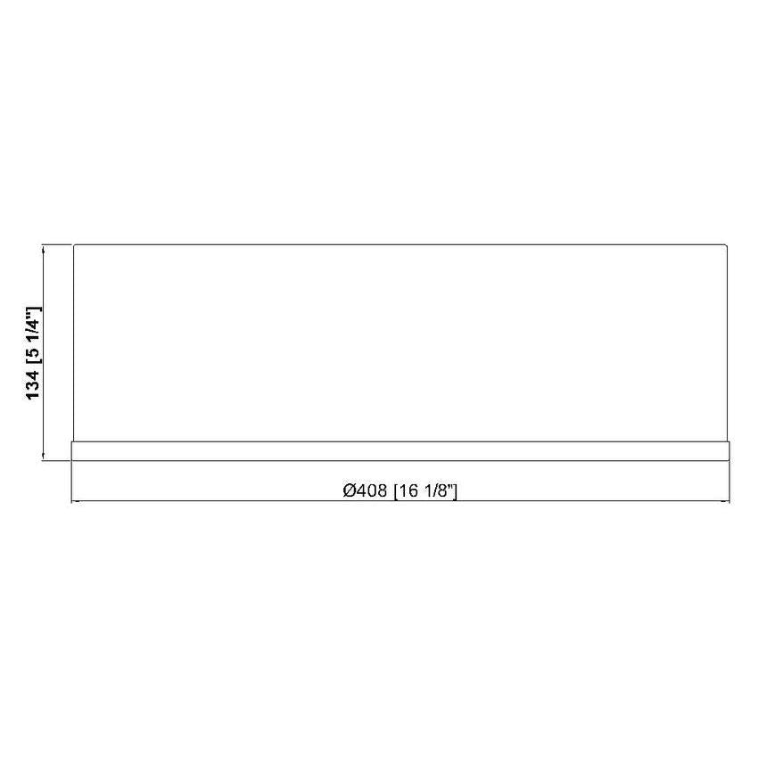 Z-Lite Arlo 16" 3-Light Matte White and Chrome Steel Flush Mount Lighting