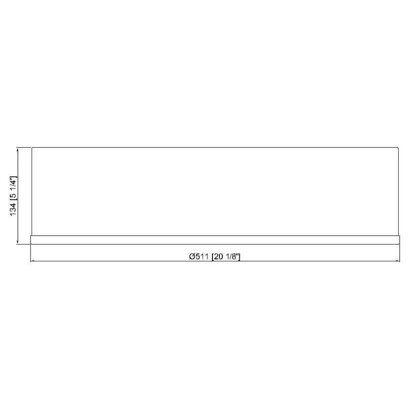 Z-Lite Arlo 20" 4-Light Matte White and Chrome Steel Flush Mount Lighting