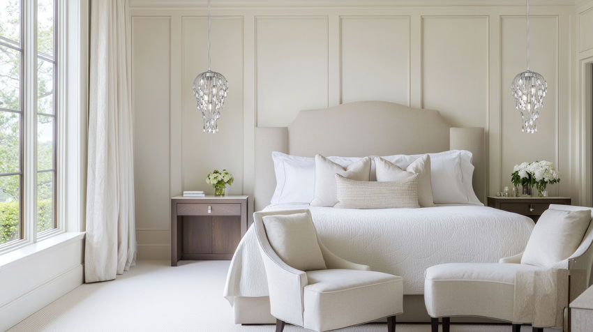 Z-Lite Gabriella 3-Light Brushed Nickel Steel Frame Pendant Light