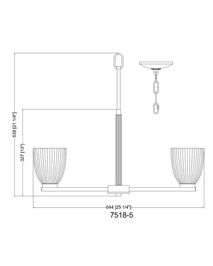 Z-Lite Naya 5-Light Medium Bulb Base Modern Gold Steel Frame Matte Opal Glass Shade Chandelier