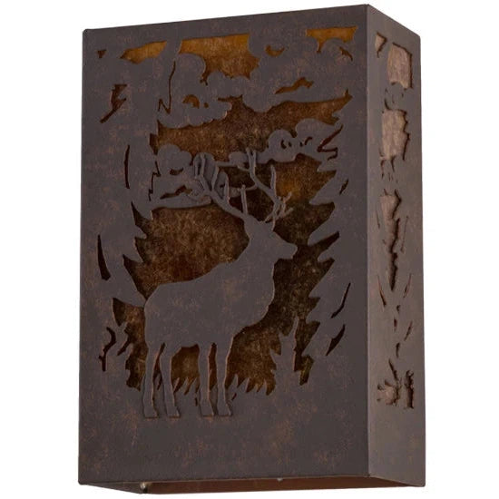 2nd Ave Lighting 10″ Deer Wall Sconce