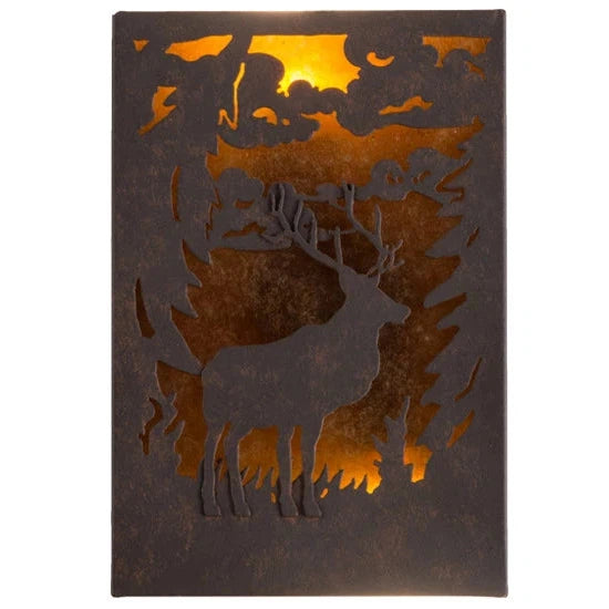 2nd Ave Lighting 10″ Deer Wall Sconce