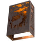 2nd Ave Lighting 10″ Deer Wall Sconce