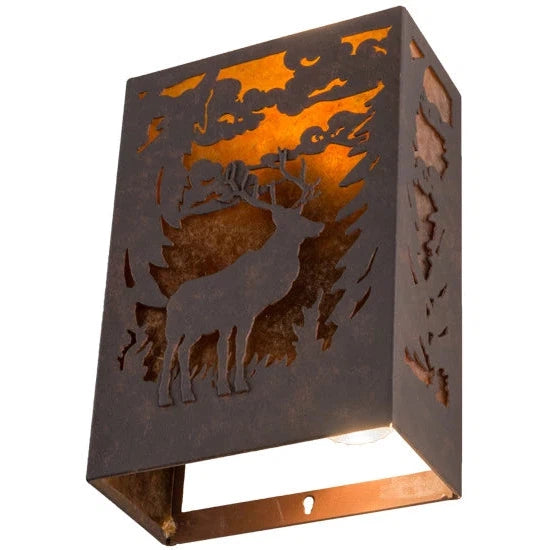 2nd Ave Lighting 10″ Deer Wall Sconce