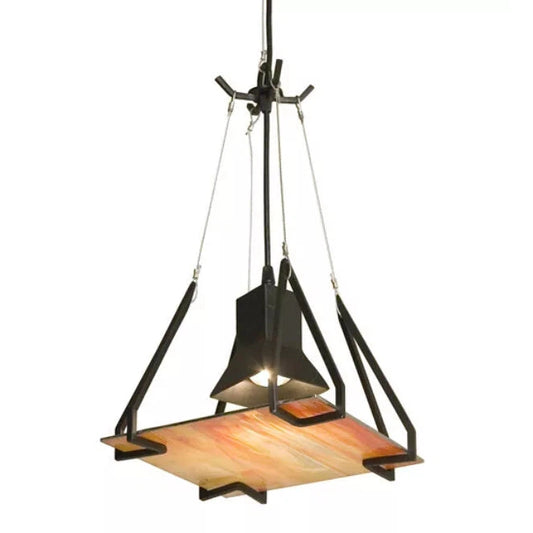 2nd Ave Lighting 10″ Square Talon Pendant