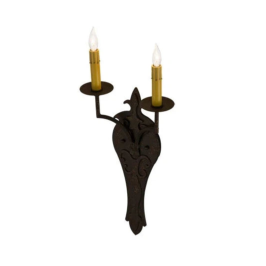 2nd Ave Lighting 10″ Torsade 2 LT Wall Sconce