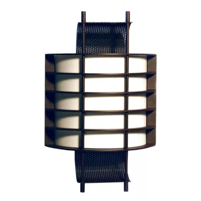 2nd Ave Lighting 10″ Wide Agate Wall Sconce