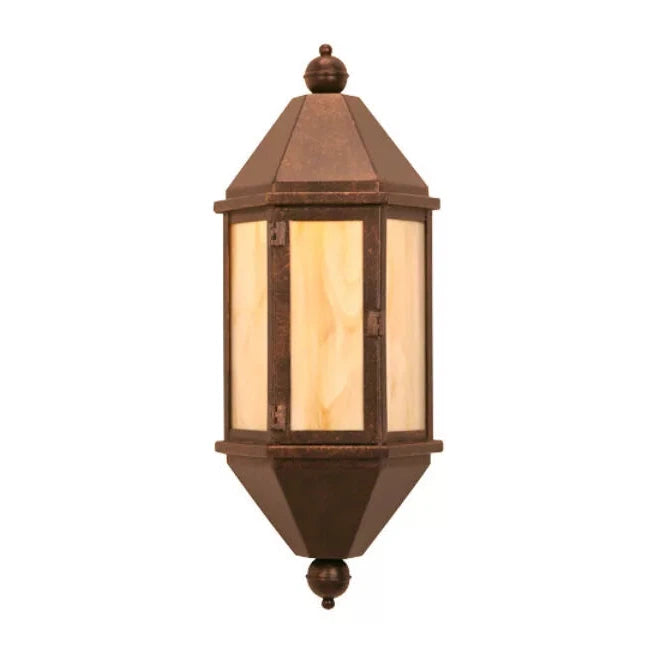 2nd Ave Lighting 10″ Wide Plaza Lantern Wall Sconce