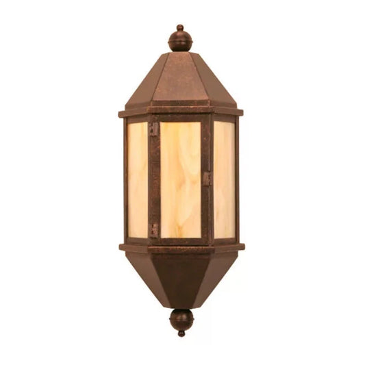 2nd Ave Lighting 10″ Wide Plaza Lantern Wall Sconce