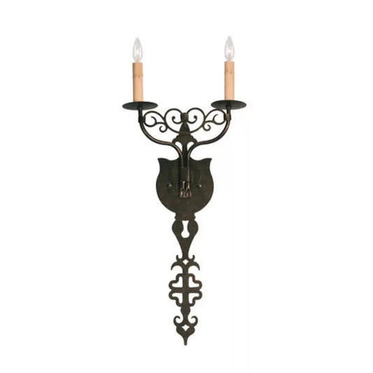 2nd Ave Lighting 11″ Wide Merano 2 Light Wall Sconce