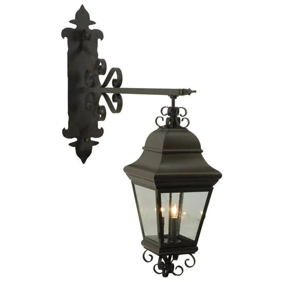 2nd Ave Lighting 11″ Wide Monaco Lantern Wall Sconce