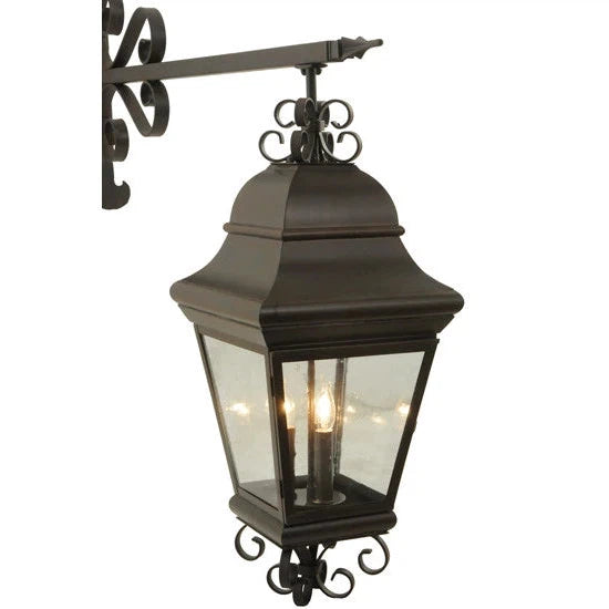 2nd Ave Lighting 11″ Wide Monaco Lantern Wall Sconce