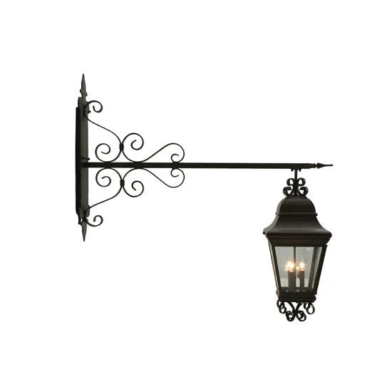 2nd Ave Lighting 11″ Wide Monaco Lantern Wall Sconce