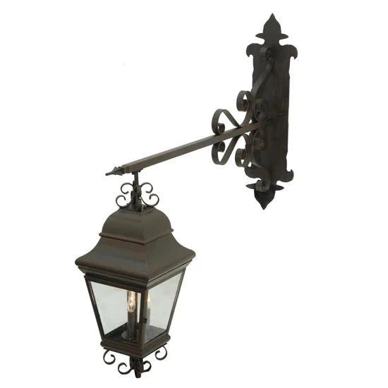 2nd Ave Lighting 11″ Wide Monaco Lantern Wall Sconce