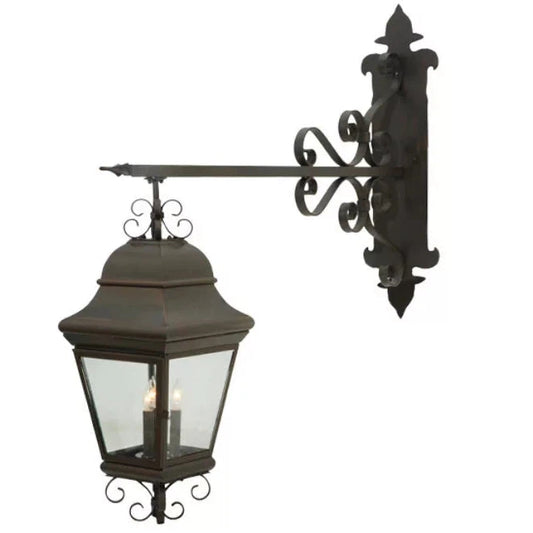 2nd Ave Lighting 11″ Wide Monaco Lantern Wall Sconce