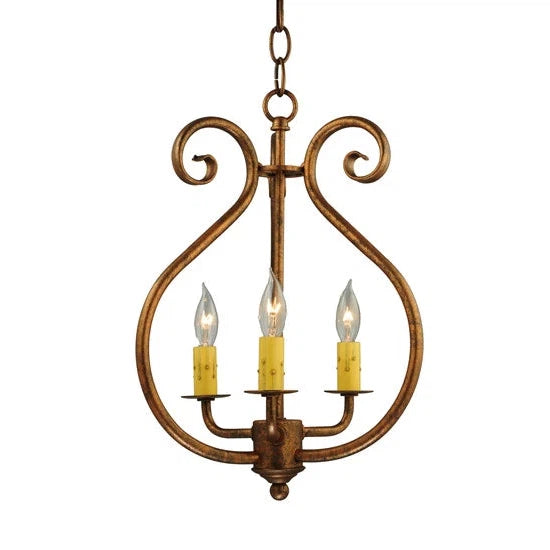 2nd Ave Lighting 12″ Wide Easton 3 Light Pendant