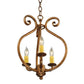 2nd Ave Lighting 12″ Wide Easton 3 Light Pendant