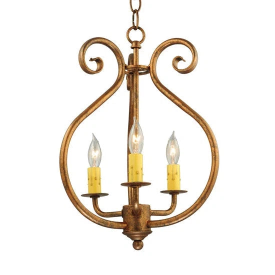2nd Ave Lighting 12″ Wide Easton 3 Light Pendant