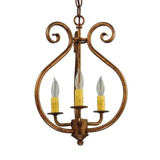 2nd Ave Lighting 12″ Wide Easton 3 Light Pendant
