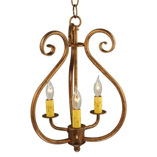 2nd Ave Lighting 12″ Wide Easton 3 Light Pendant