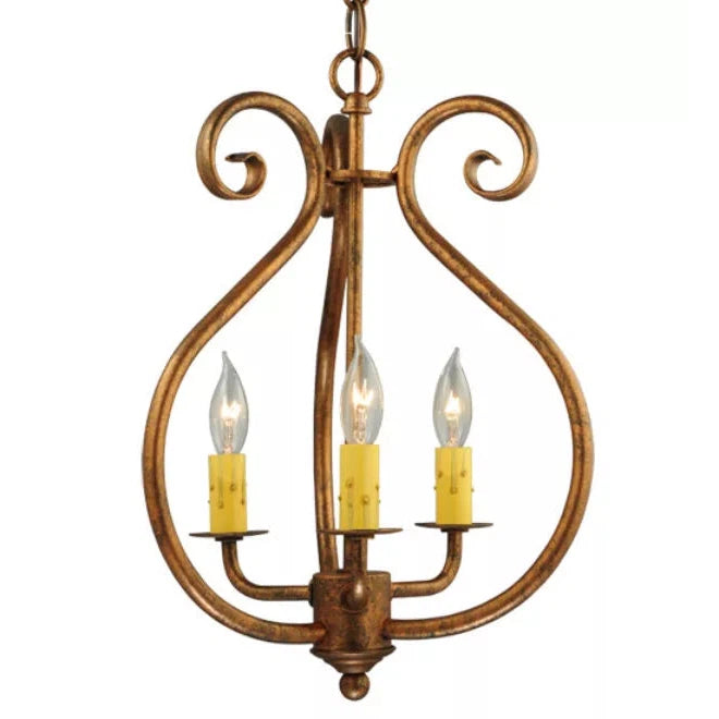 2nd Ave Lighting 12″ Wide Easton 3 Light Pendant