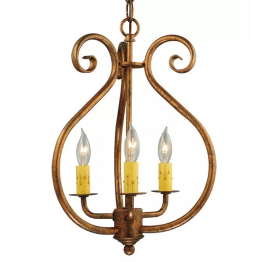 2nd Ave Lighting 12″ Wide Easton 3 Light Pendant