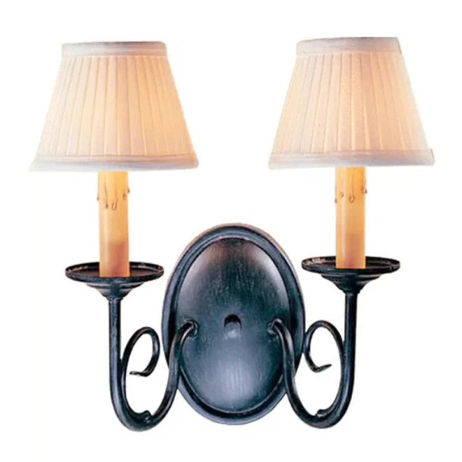 2nd Ave Lighting 12″ Wide Jenna 2 Light Wall Sconce