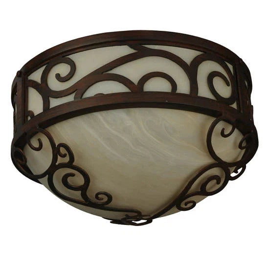 2nd Ave Lighting 12″ Wide Lilliana Flushmount