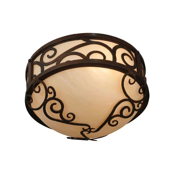 2nd Ave Lighting 12″ Wide Lilliana Flushmount