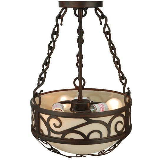 2nd Ave Lighting 12″ Wide Lilliana Inverted Pendant