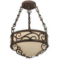 2nd Ave Lighting 12″ Wide Lilliana Inverted Pendant