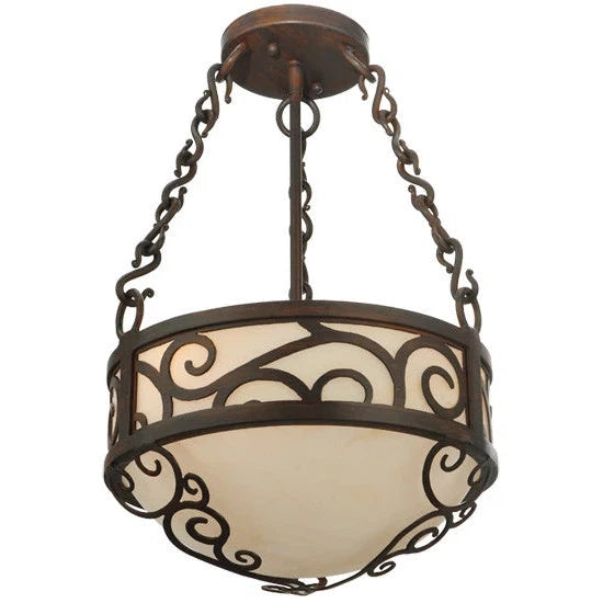 2nd Ave Lighting 12″ Wide Lilliana Inverted Pendant