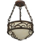 2nd Ave Lighting 12″ Wide Lilliana Inverted Pendant