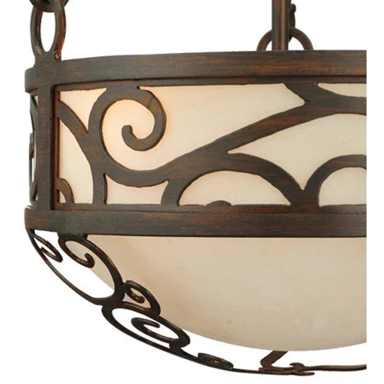 2nd Ave Lighting 12″ Wide Lilliana Inverted Pendant
