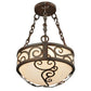 2nd Ave Lighting 12″ Wide Lilliana Inverted Pendant