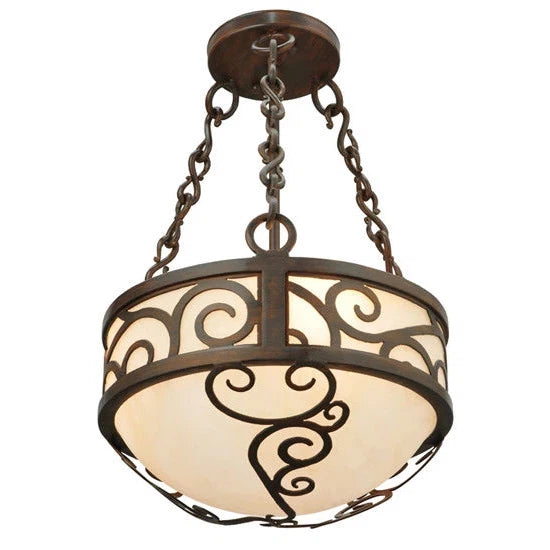 2nd Ave Lighting 12″ Wide Lilliana Inverted Pendant