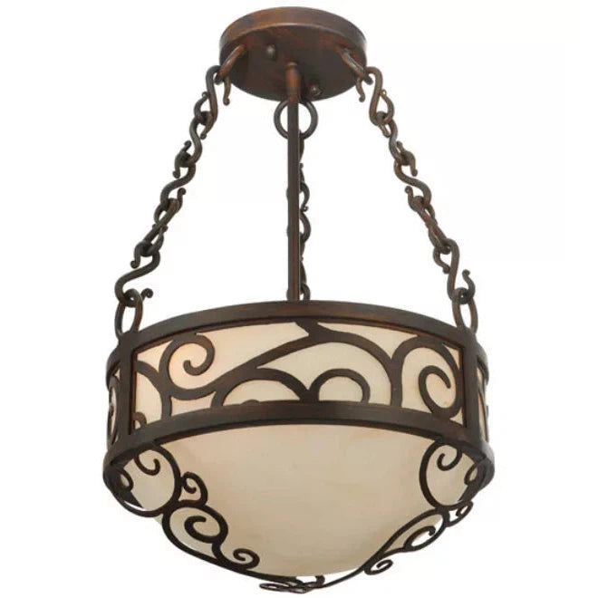 2nd Ave Lighting 12″ Wide Lilliana Inverted Pendant
