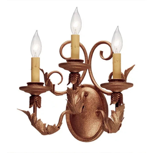 2nd Ave Lighting 12″ Wide Natalia 3 Light Wall Sconce