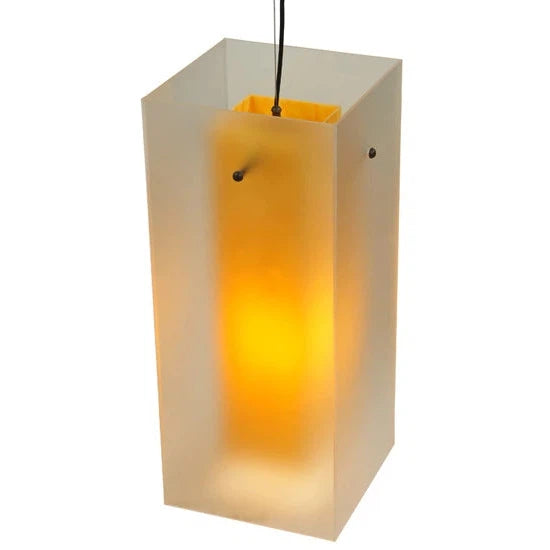 2nd Ave Lighting 12″Sq Quadrato Shadow Box Pendant