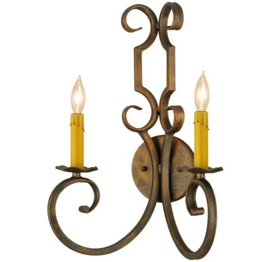 2nd Ave Lighting 12.5″ Carlo 2 LT Wall Sconce