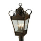 2nd Ave Lighting 12.5″Sq Verona Post Mount